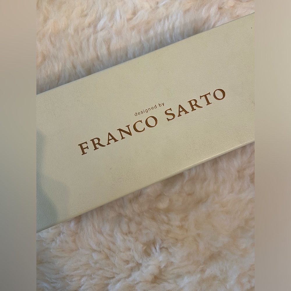 Franco Sarto olive green pointed toe kitten heel NIB - Picture 13 of 13